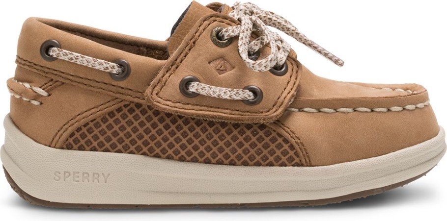 Gamefish Junior Boat Shoe Sperry Dark Tan