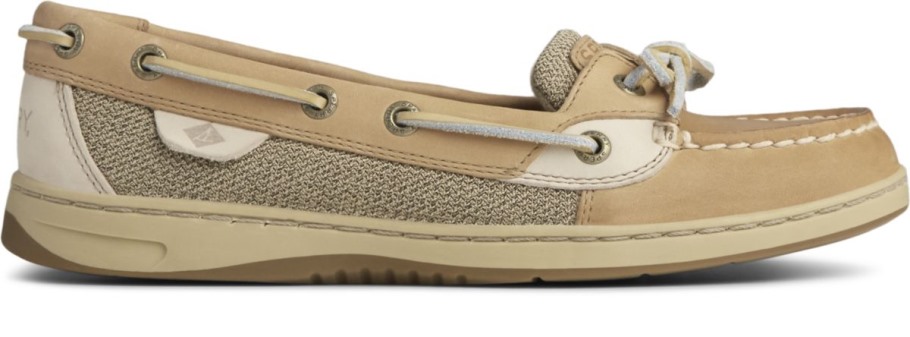 Sperry Angelfish Boat Shoe Linen Oat